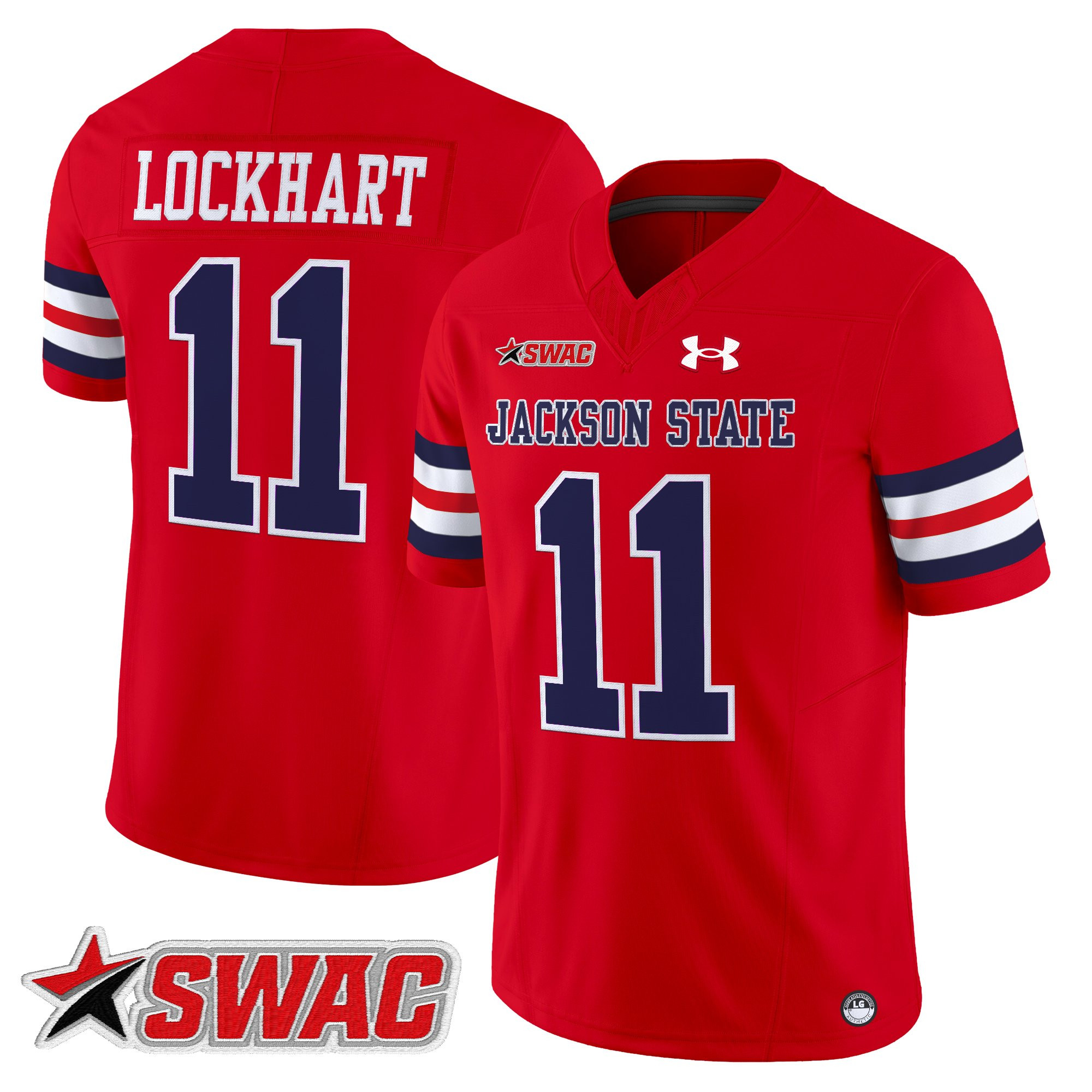 Men's Jackson State Tigers 2025 Vapor Limited Jersey - All Stitched