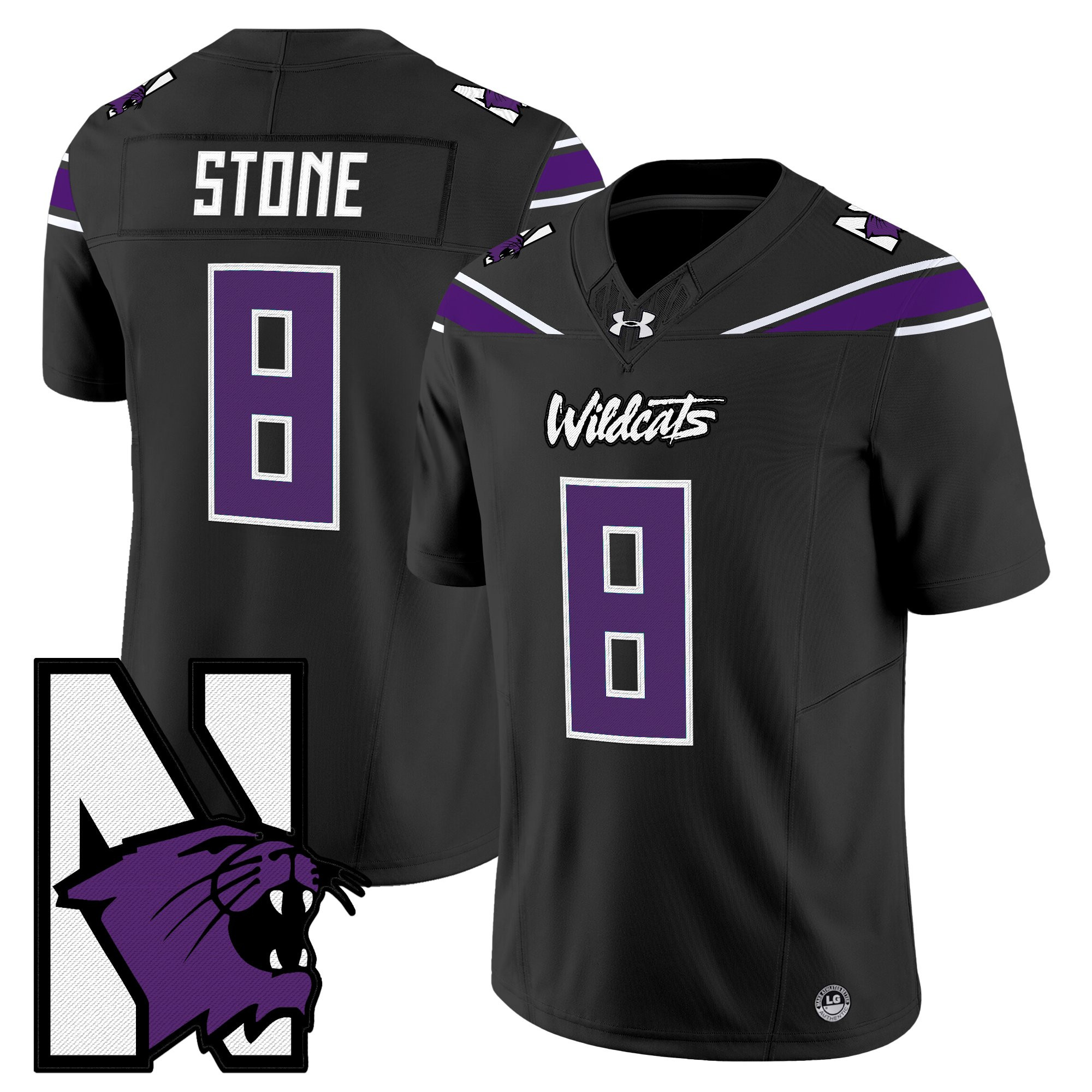 Men's Northwestern Wildcats Honoring ï¿½95 Vapor Limited Jersey - All Stitched