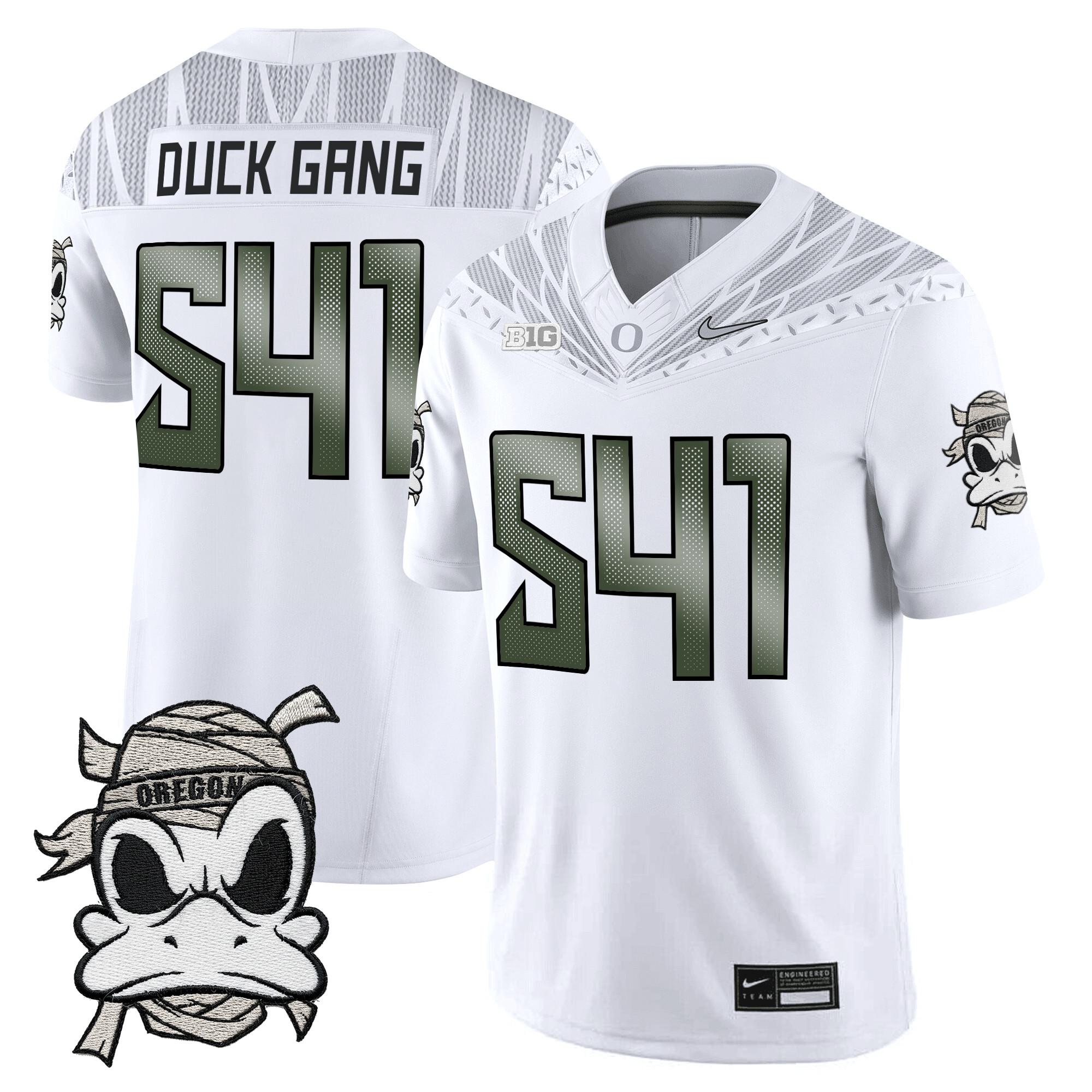 Men's Oregon Ducks 2025 "Mummy Duck" Vapor Limited Jersey - All Stitched