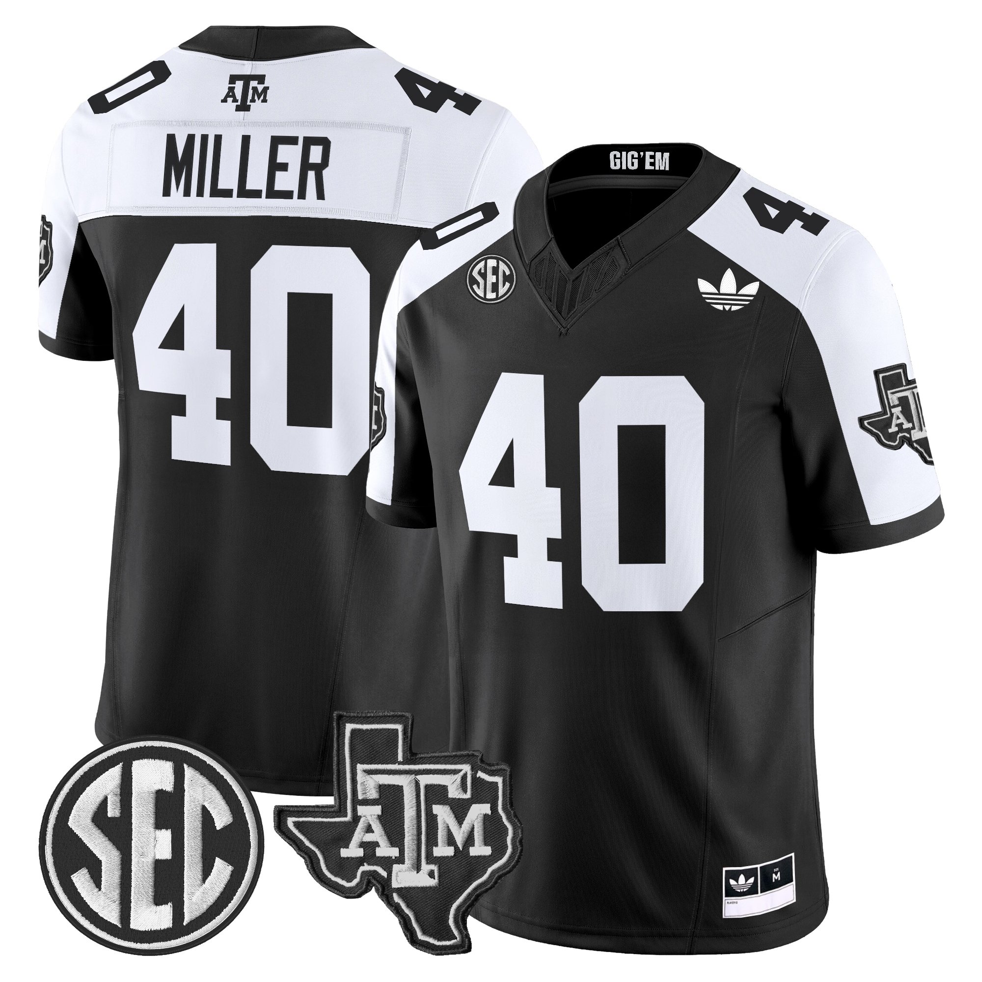 Men's Texas A&M Aggies 2025 Vapor Limited Jersey V2 - All Stitched