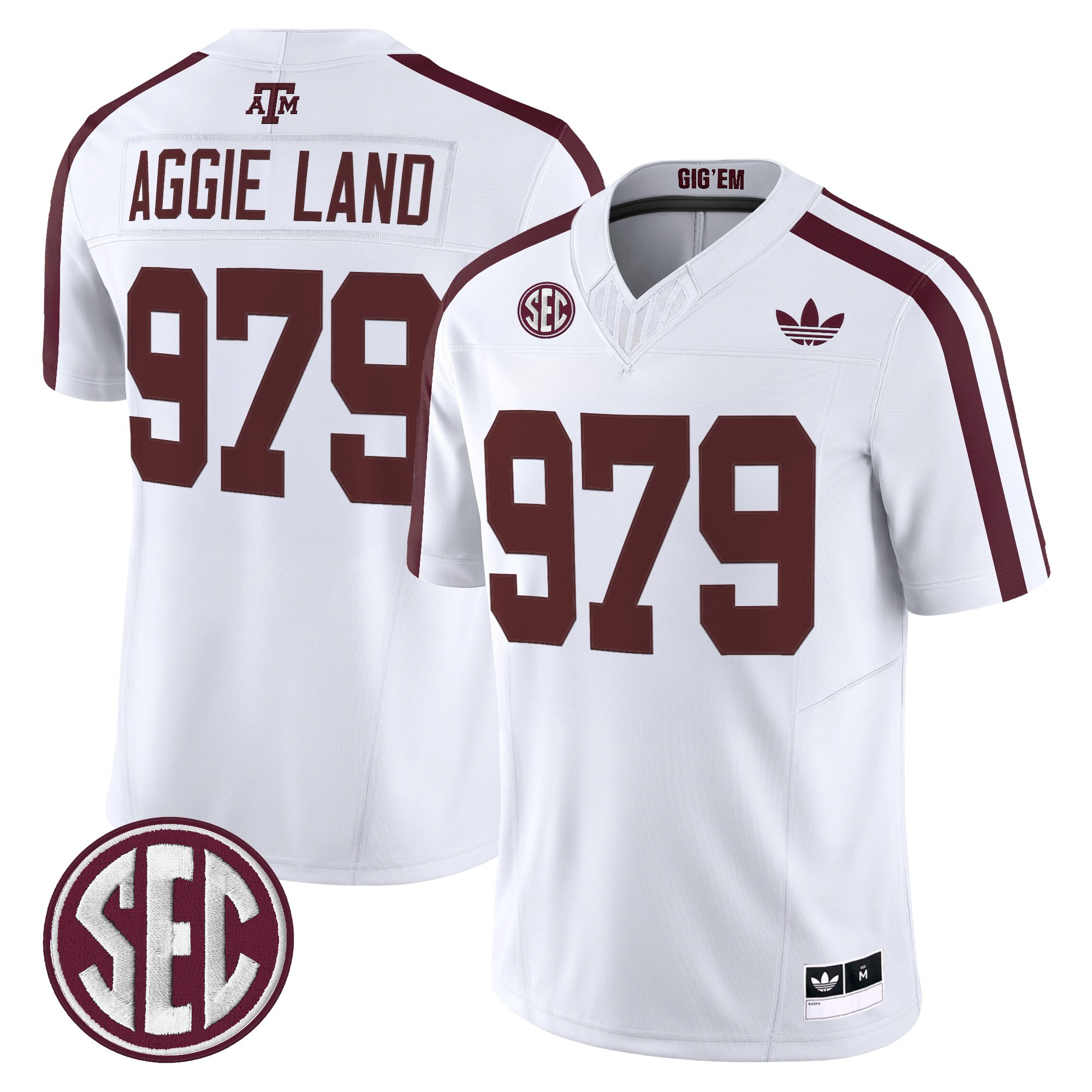 Men's Texas A&M Aggies 2025 Vapor Limited Jersey V2 - All Stitched