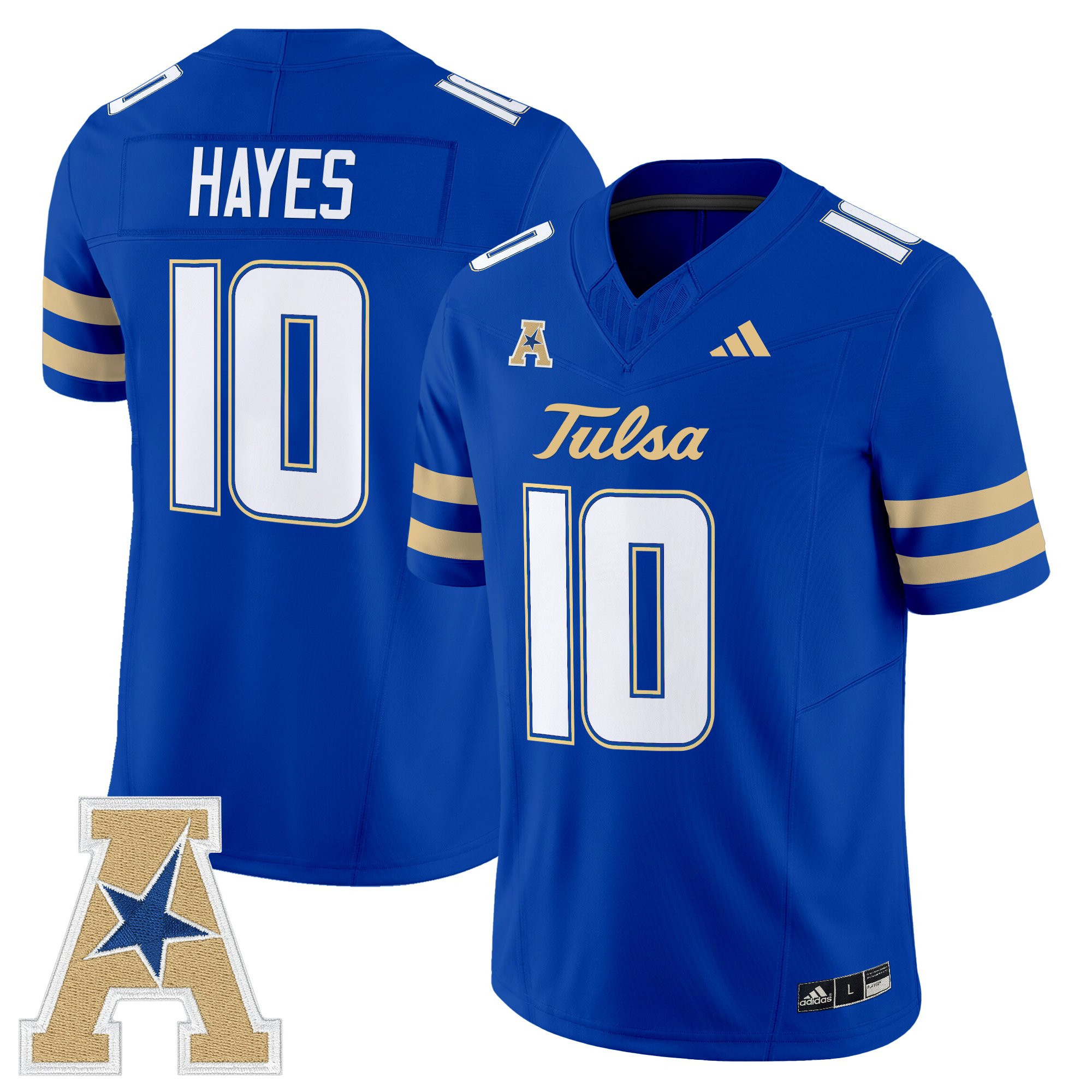 Men's Tulsa Golden Hurricane 2025 Vapor Limited Jersey - All Stitched