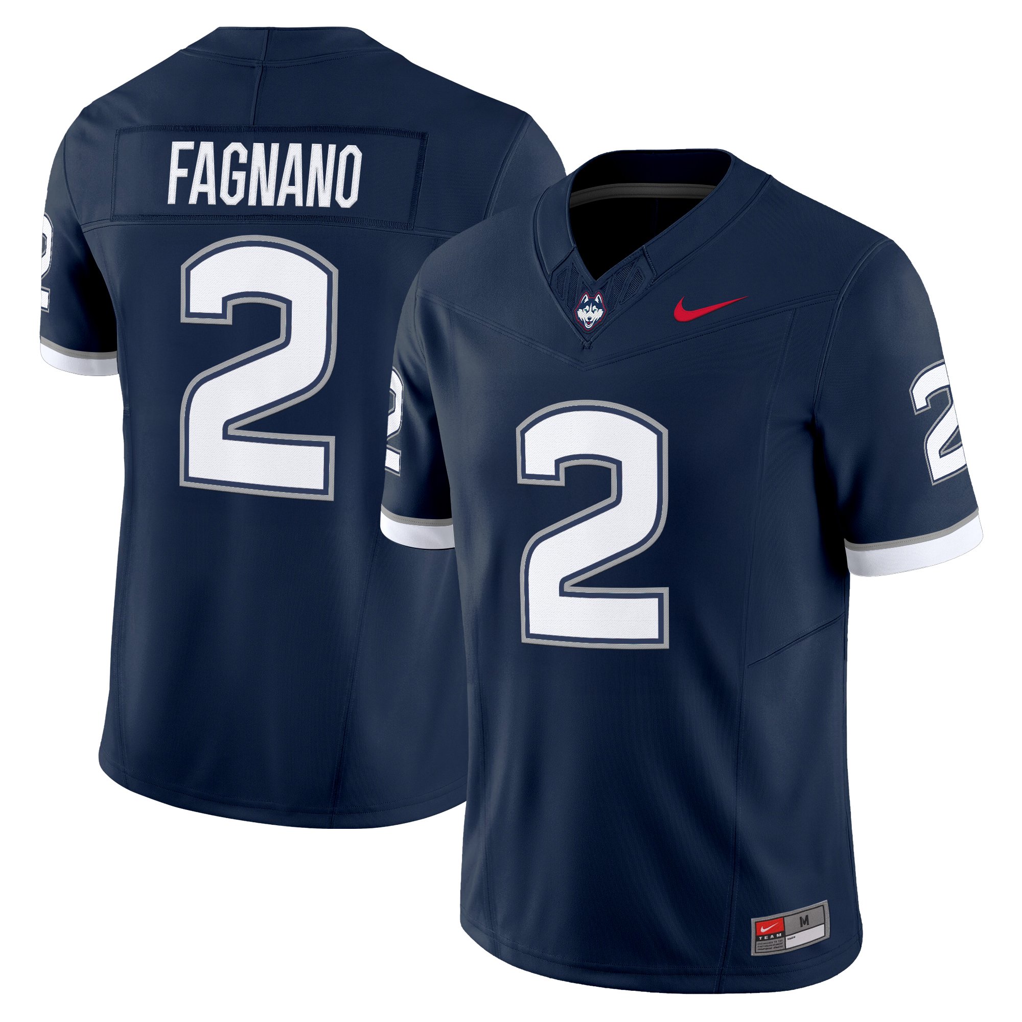 Men's UConn Huskies 2025 Vapor Limited Jersey - All Stitched