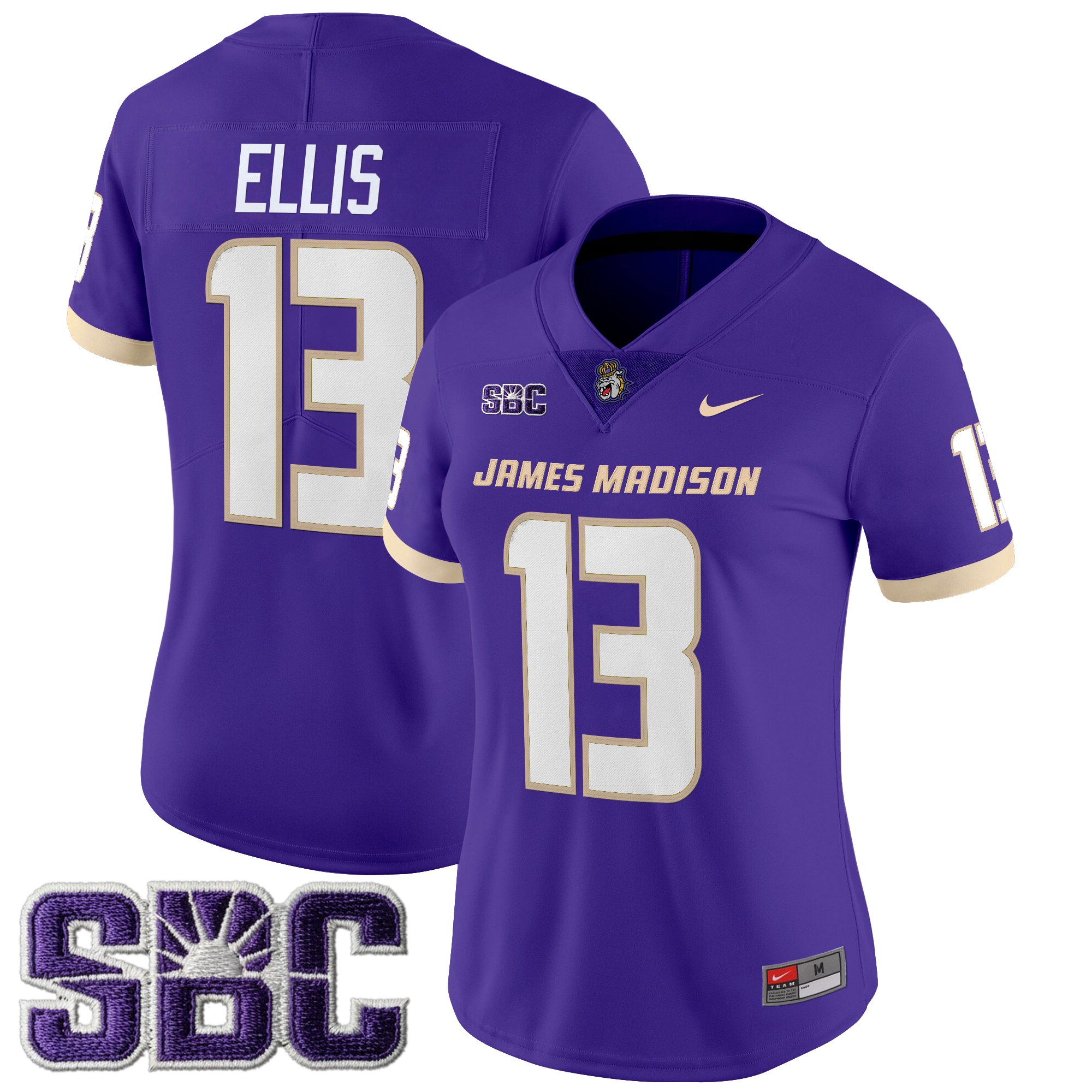 Women's James Madison Dukes 2025 Vapor Limited Jersey - All Stitched