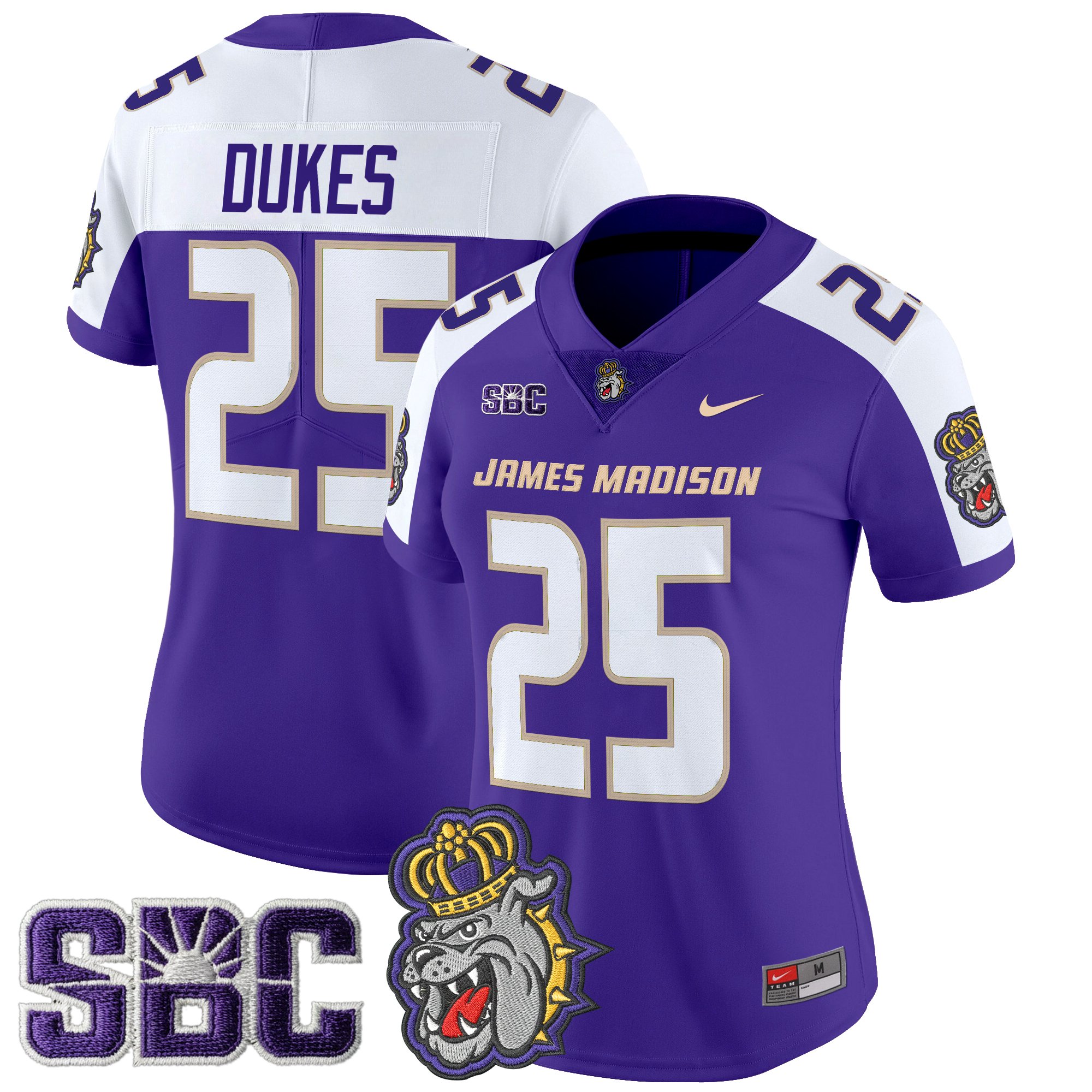 Women's James Madison Dukes 2025 Vapor Limited Jersey - All Stitched