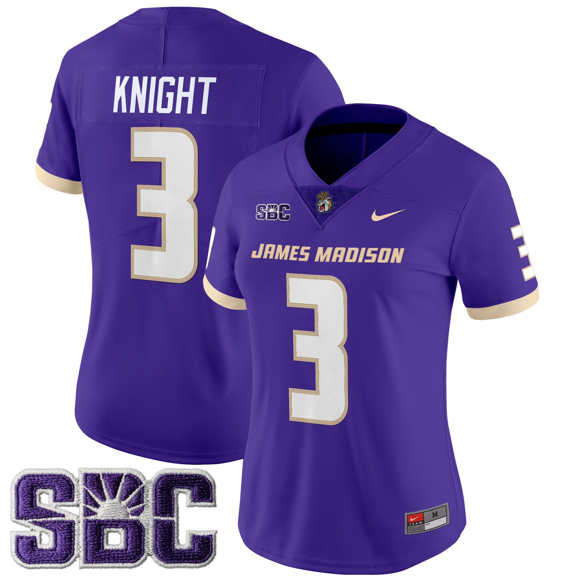 Women's James Madison Dukes 2025 Vapor Limited Jersey - All Stitched