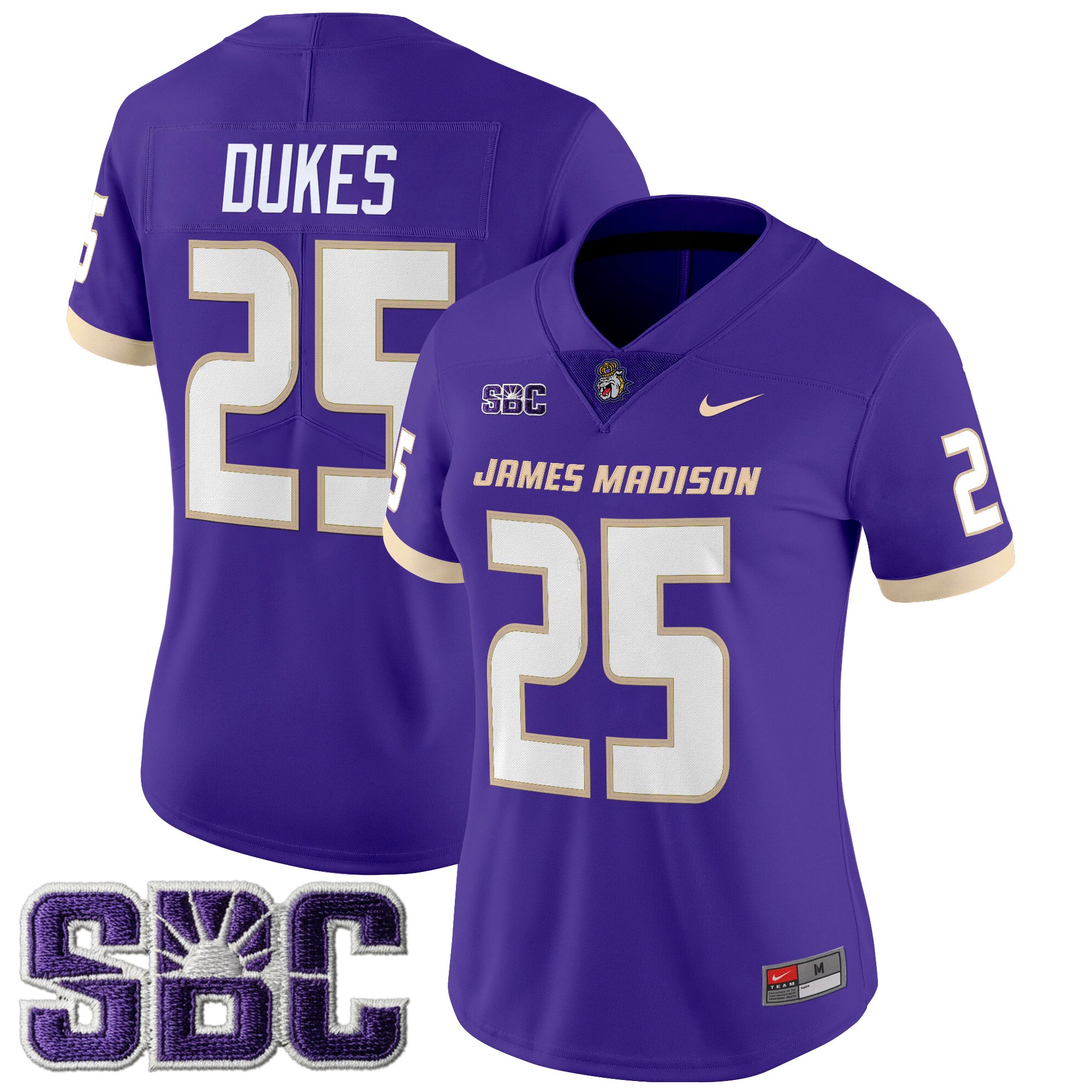 Women's James Madison Dukes 2025 Vapor Limited Jersey - All Stitched