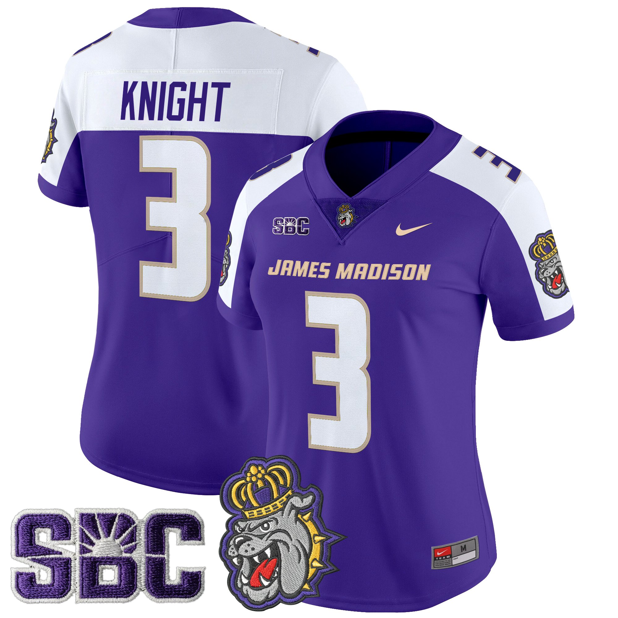 Women's James Madison Dukes 2025 Vapor Limited Jersey - All Stitched