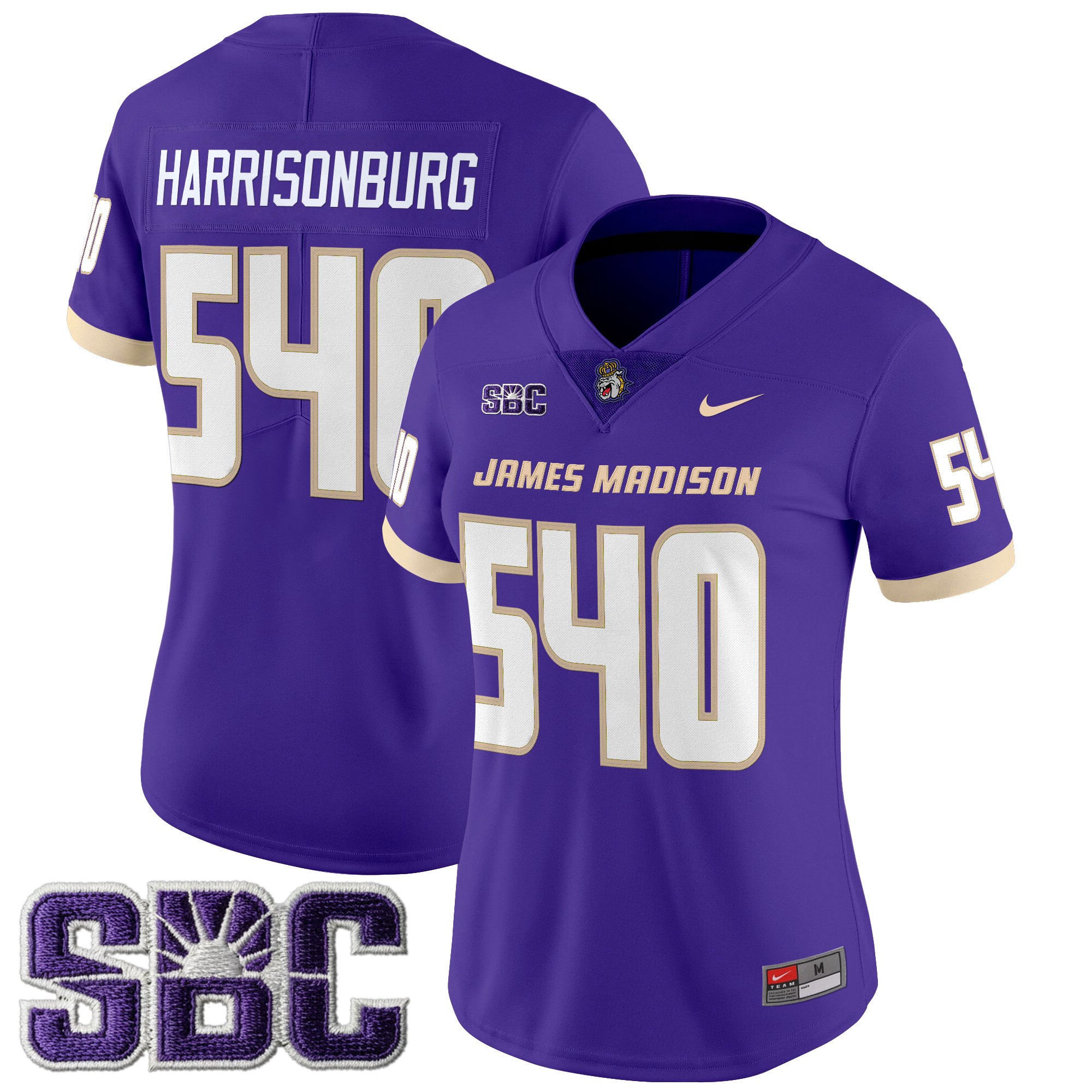 Women's James Madison Dukes 2025 Vapor Limited Jersey - All Stitched