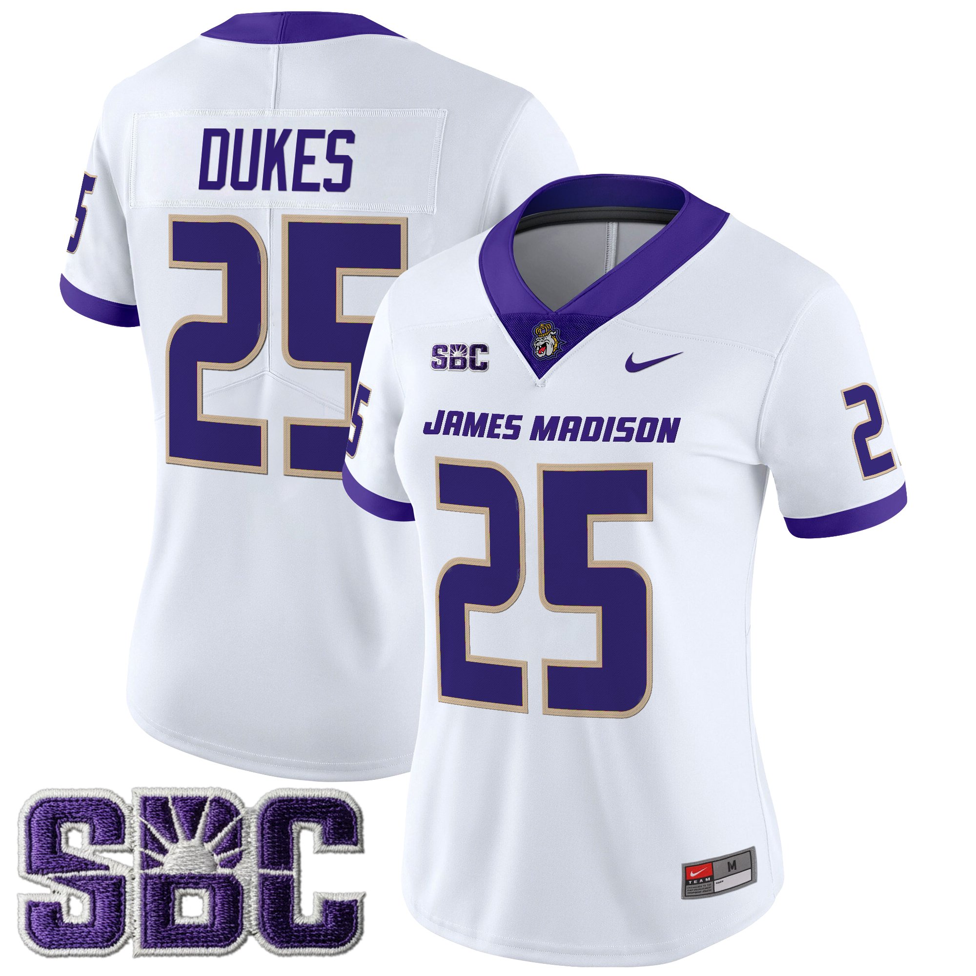 Women's James Madison Dukes 2025 Vapor Limited Jersey - All Stitched