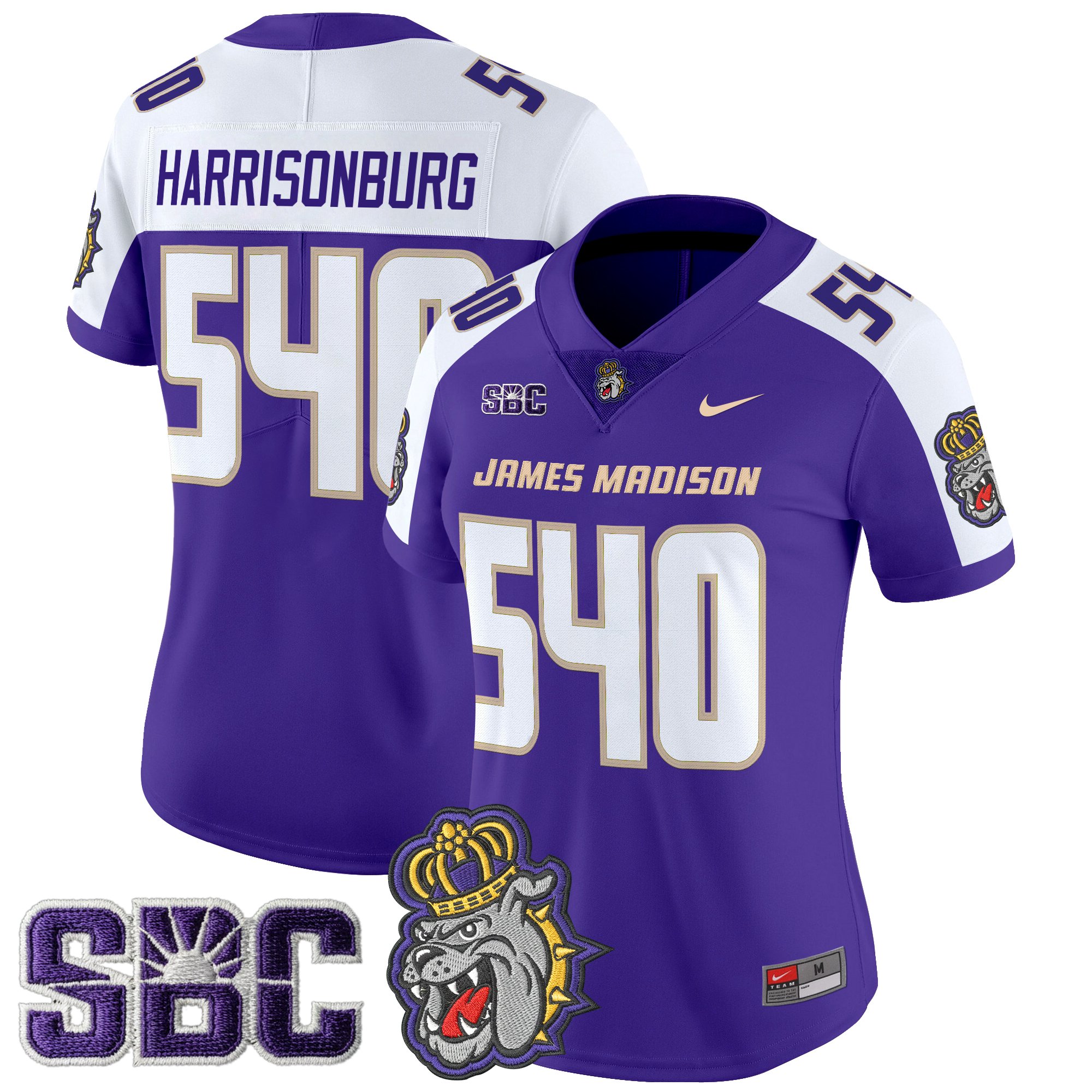 Women's James Madison Dukes 2025 Vapor Limited Jersey - All Stitched