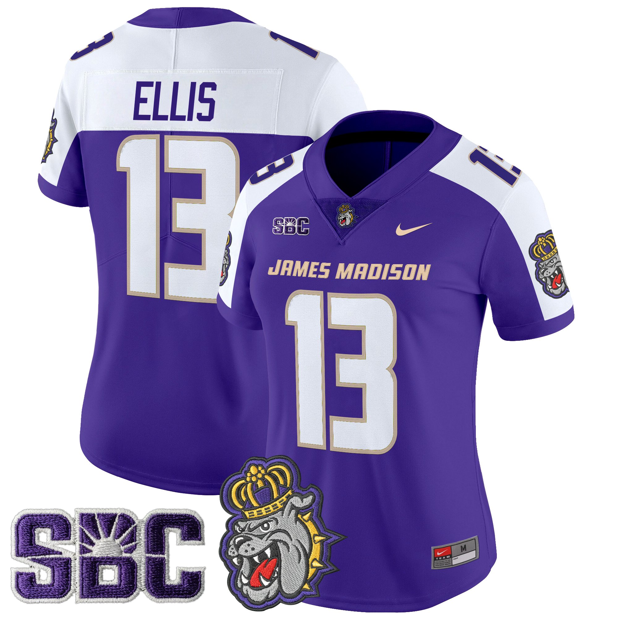 Women's James Madison Dukes 2025 Vapor Limited Jersey - All Stitched