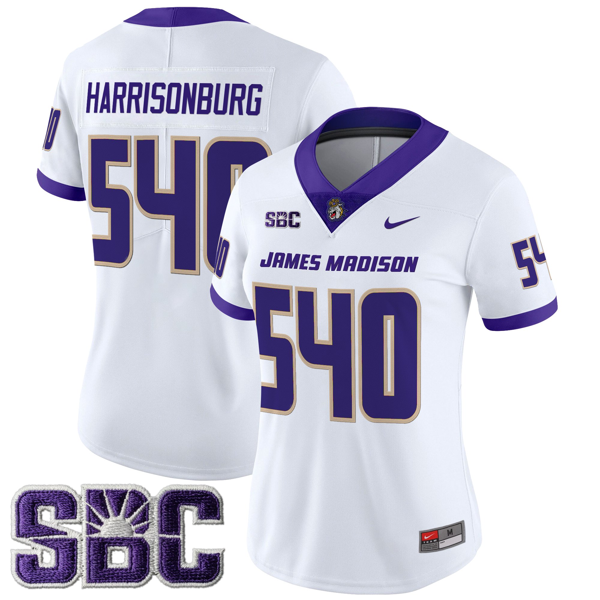 Women's James Madison Dukes 2025 Vapor Limited Jersey - All Stitched