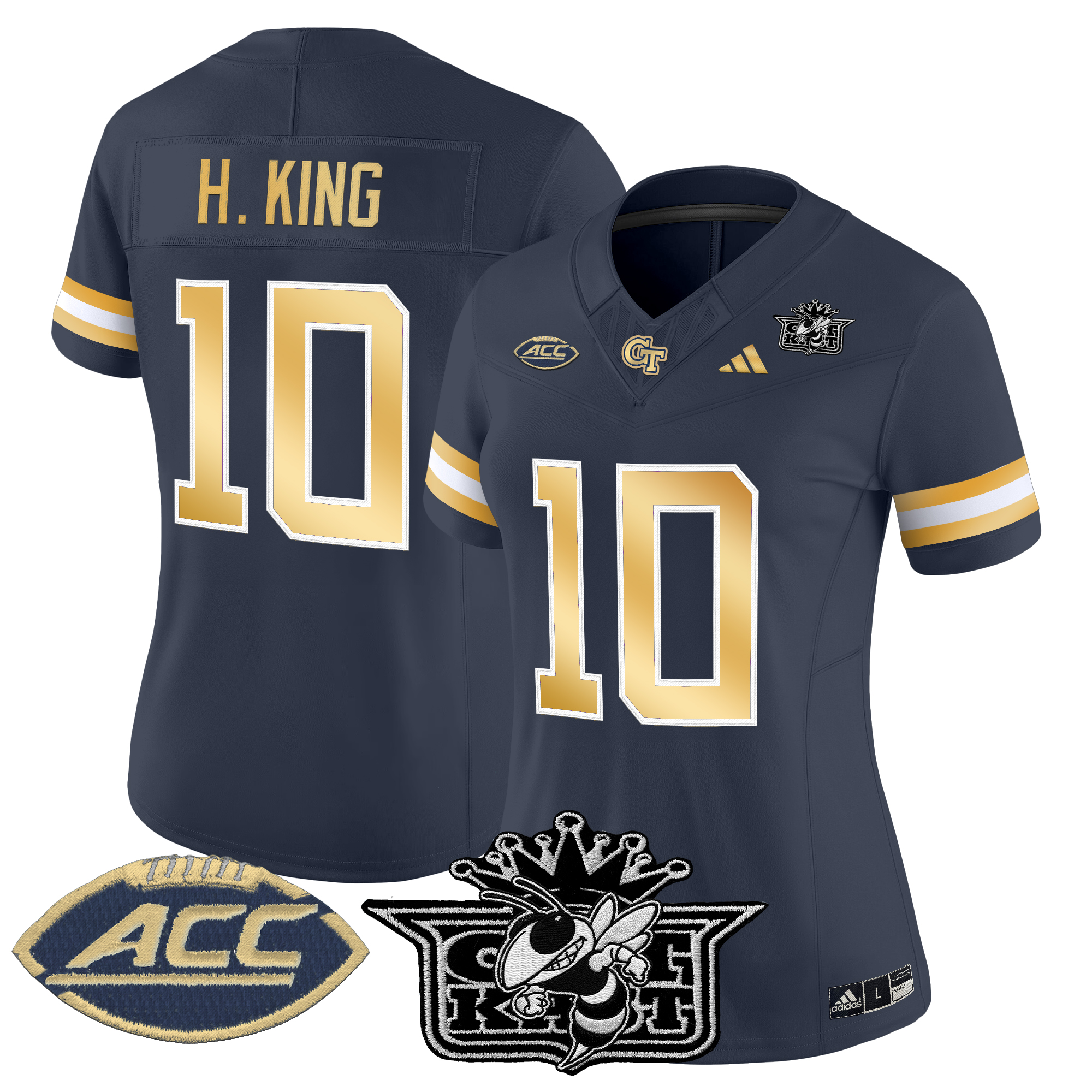 Women's Outkast x Georgia Tech Yellow Jackets 2025 Vapor Limited Jersey - All stitched