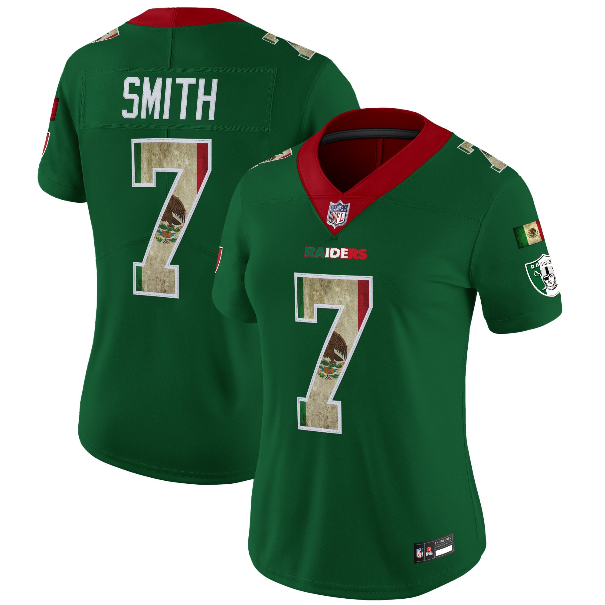 Women's Las Vegas Raiders Mexico Vapor Limited Jersey - All Stitched