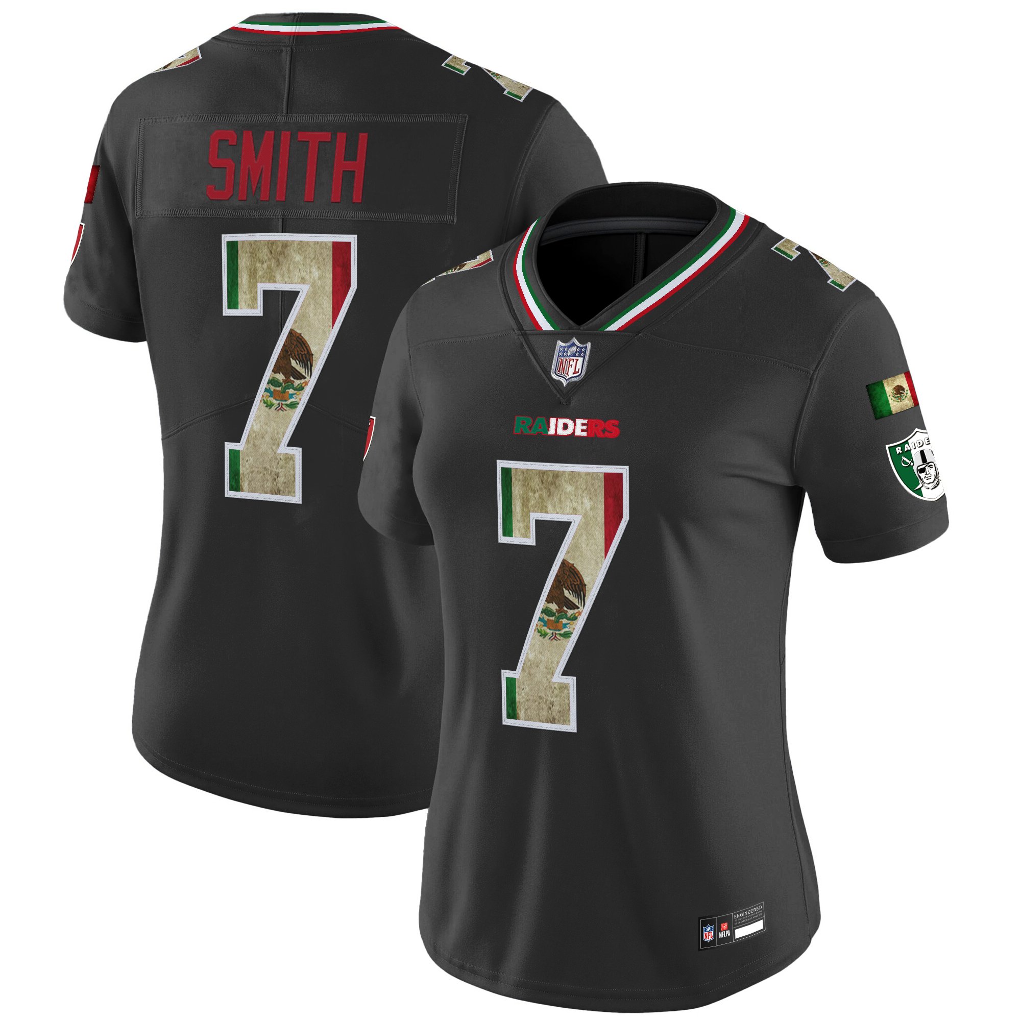 Women's Las Vegas Raiders Mexico Vapor Limited Jersey - All Stitched